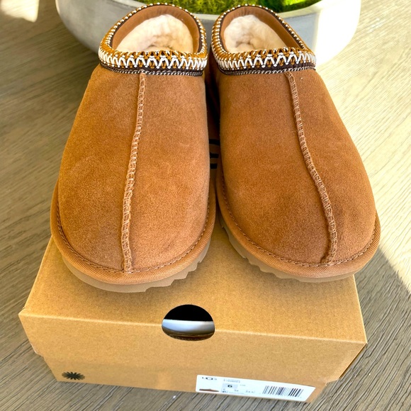 UGG - Tasman - CHESNUT - BRAND NEW - IN BOX - EU 38 - Women's Size 7 - Kids 6 - Picture 3 of 14